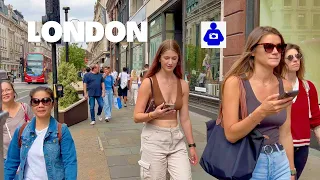 London’s Best Walking Tour 🇬🇧 PICCADILLY CIRCUS to Regent Street (September 2022) [4K HDR]