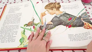 ASMR Page Turning With Soft Squeezing and Some Tracing • Bedtime Books •  No Talking