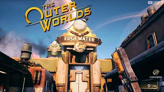 The Outer Worlds Начало игры, диалоги, беседы, разговоры, чуток экшония, Прохождение на русском