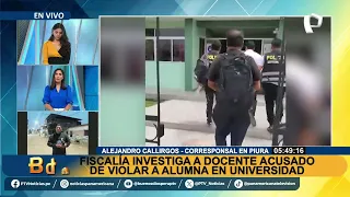 🔍📚🙌 Detienen a profesor de la UPAO acusado de abuso sexual en Piura
