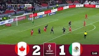 Canada vs Mexico 2-1 Goals and Extended highlights