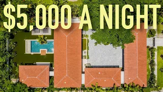 SEE WHAT $5,000 A NIGHT GETS YOU IN MIAMI! A BALI INSPIRED COMPOUND!