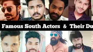 Famous South Actors Duplicate Dubmash | Dhanush, Yash, Prabhas| Vijay, Allu Arjun,Ntr,Mahesh Babu||