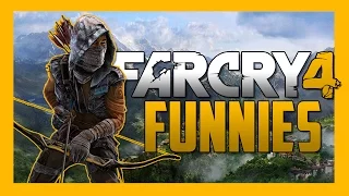Far Cry 4 Funnies - Fails, Slaughtercams, and More (FC4 Random/Funny Moments)