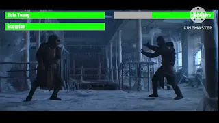 Cole Young & Scorpion vs Sub-Zero (With Healthbars)