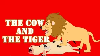 The Cow And The Tiger || Animated Stories For Kids