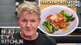 Gordon Ramsay Cooks Up an Easy Chicken Cacciatore Recipe