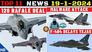 Indian Defence Updates : 126 Rafale G2G Deal,Su-30 Malware Attack,Tejas Affected,Nag-2 on Archer-NG