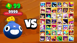 Who Can Survive Tick Head? All 57 Brawler Test