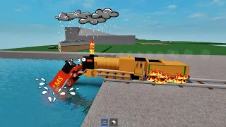 THOMAS THE TANK Crashes Surprises COMPILATION Thomas the Train 76 Accidents Will Happen