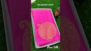 Pure Silk Saree 🥻 @Lowest price ₹2500/- only 🦋 Super Collection 🦚