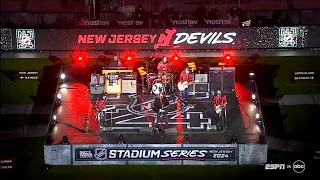 Max Weinberg introduces Gaslight Anthem+New Jersey Devils-Stadium Series @ Metlife Stadium 02.17.24