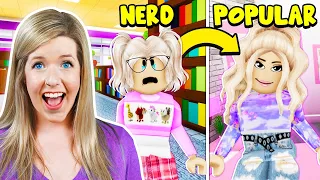 I Adopted A NERD In Brookhaven... She Became POPULAR! (Roblox Brookhaven RP)