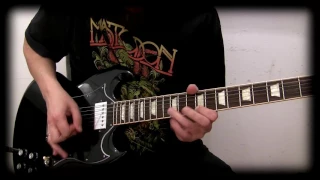 Melodic metal guitar solo. Gibson SG Standard