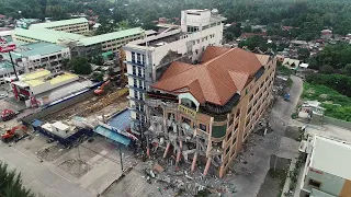 Buildings damaged in Philippines after third deadly quake in weeks | AFP