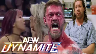 THE ELITE RUN OVER! JERICHO SUCKS! OMEGA UPDATE FROM HOSPITAL! AEW DYNAMITE 8TH MAY 2024 REVIEW