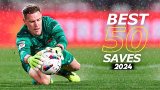 Best 50 Goalkeeper Saves 2024 | HD #11