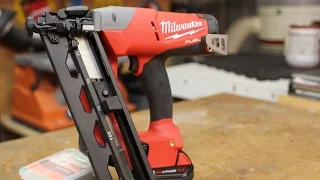 Milwaukee 16 Gauge Cordless Nailer 2742-21CT - Jobsite Testing