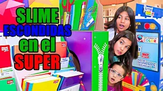 SLiME ESCONDiDAS en el SUPERMERCADO | TV Ana Emilia