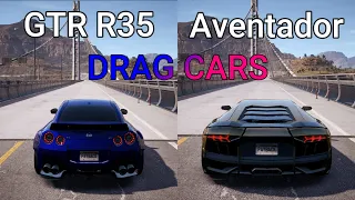 NFS Payback - Nissan GTR R35 vs Lamborghini Aventador - Drag Cars | Drag Race