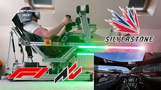 Silverstone F1 race in a 2 DOF motion simulator is INSANE!