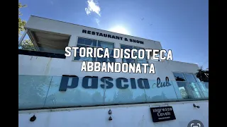 Pascià Club Riccione Discoteca Storica Abbandonata Audio Marco Trani DJ Resident 1992