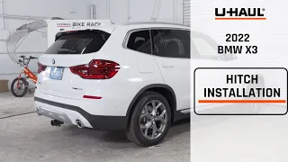 2022 BMW X3 Trailer Hitch Installation