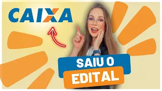 SAIU EDITAL CAIXA 2024 | TÉCNICO BANCÁRIO NOVO 2024 | NÍVEL MÉDIO