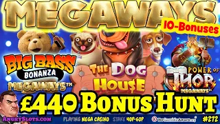 *Epic* £440 MEGAWAYS BONUS HUNT - Power of Thor, Rick & Morty, Big Bass Bonanza Megaways & more.