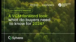 A VCM Forward Look: What do Buyers Need to Know for 2024?