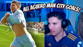 Retro REACTS to Sergio Kun Aguero - All 260 Goals for Manchester City