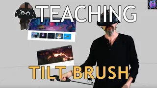 Teaching Tilt Brush: Poly Library