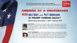 America at a Crossroads | Max Boot with Patt Morrison