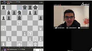 Hikaru tricks Anish with the Botez Gambit