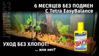 Аквариум полгода без подмен с Tetra EasyBalance. Часть 1