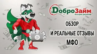 Доброзайм - обзор и реальные отзывы МФО