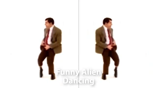 Alien Dancing with Mr Bean | Funny Alien Dance