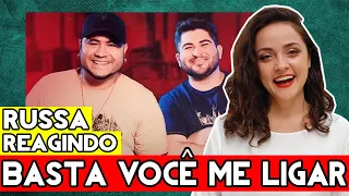 GRINGA REAGINDO Os Barões da Pisadinha, Xand Avião - Basta Você Me Ligar (Ao Vivo) ft. Xand Avião