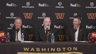 PRESS CONFERENCE: Welcome Head Coach Dan Quinn! | Washington Commanders