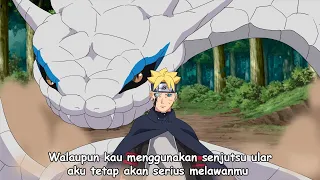 Boruto Two Blue Vortex Chapter 3 -  Boruto Kedatangan Musuh Pengguna Senjutsu Ular - Part 9