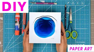 The Process of Creating a 3D Paper Art | DIY Time Lapse | OLGA SKOROKHOD