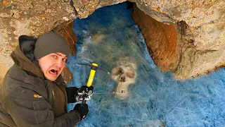 Эти опасные и жуткие находки мы нашли во льдах под землей, где затонул скелет!