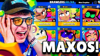 Végre KIMAXOLTAM a Brawl Stars Karakterem!