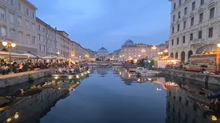 Trieste in the evening