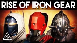 Destiny Rise of Iron | SIVA, Iron Lord & Trials of Osiris Gear