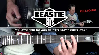 Beastie Boys - "(You Gotta) Fight for Your Right (To Party!)" Guitar Lesson