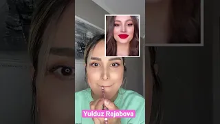 Pamada surish sirlari,lab qalamini surish,labga pamada surish,Yulduz Rajabova,makiyaj,makeup