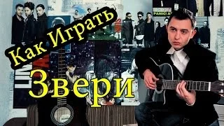 Как Играть "Звери - Все, Что Тебя Касается" Урок На Гитаре