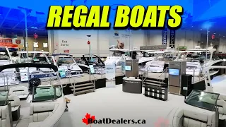 Regal Boats at the 2024 Toronto International Boat Show #tibs2024