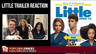 Little Official Trailer - The Popcorn Junkies & Nadia Sawalha Movie Trailer Reaction